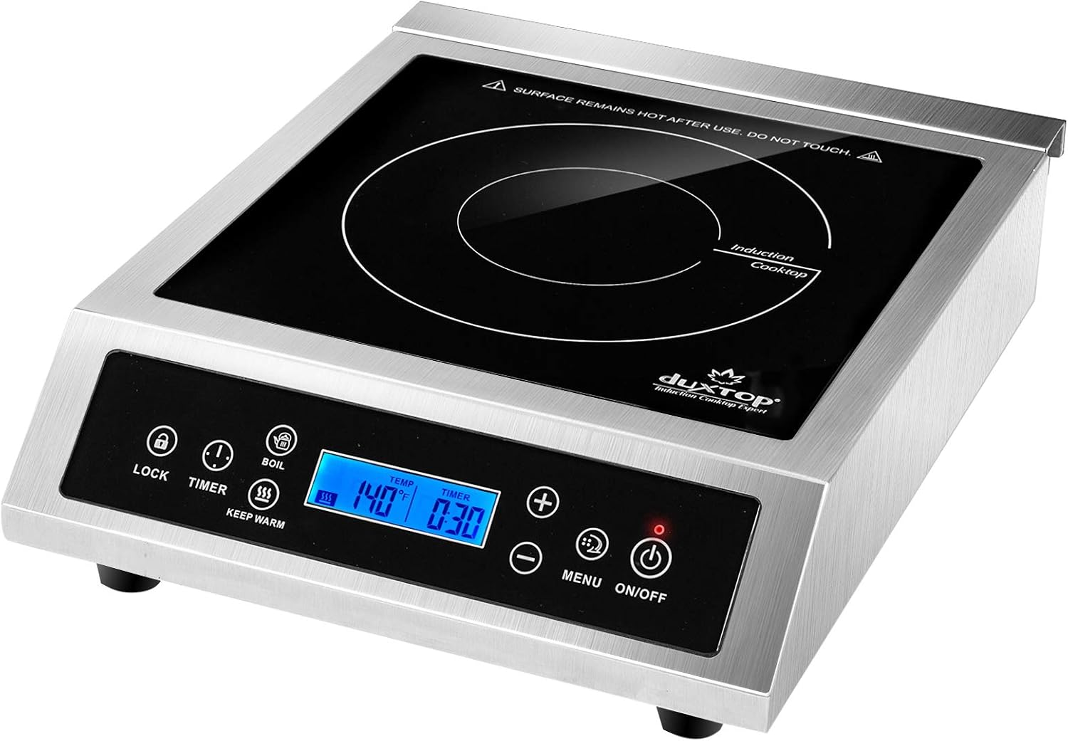 Induction Cooktop Portable - موقد حثي كهرومغناطيسي محمول احترافي، موقد