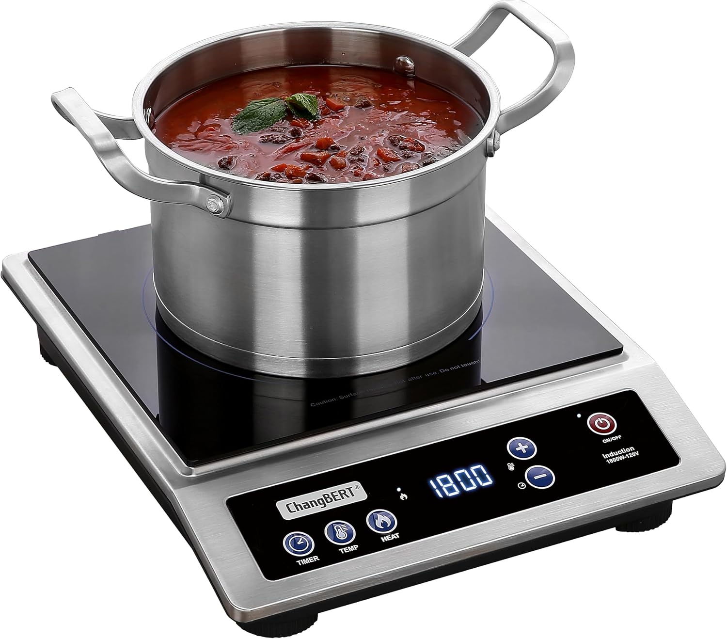 Induction Cooktop Portable - موقد طهي بالحث الكهرومغناطيسي، موقد محمول