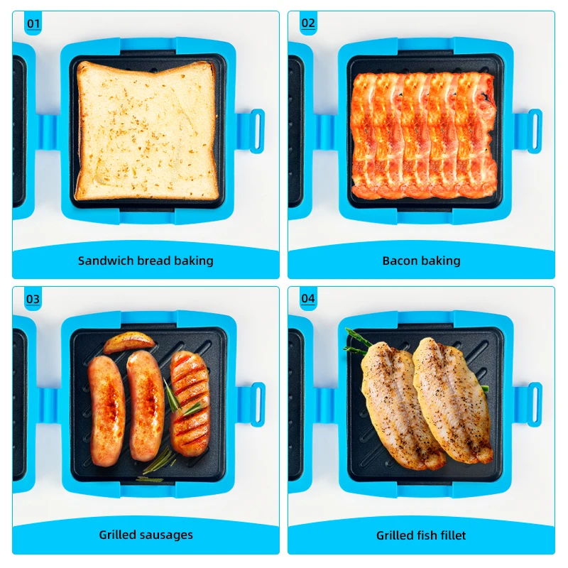 طقم من 3 قطع: محمصة ساندويتشات - مراجعة Toaster وسعره