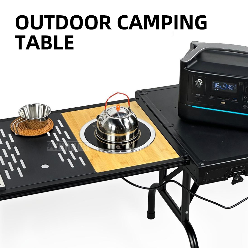 ​ وحدة طاولة تخييم مع موقد حثي - مراجعة Induction Cooktop Portable وسعره