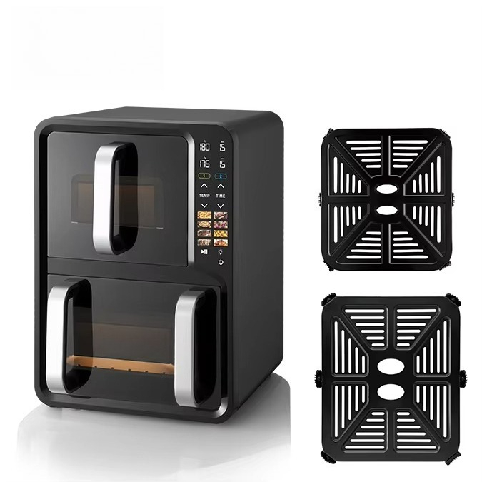 مقلاة هوائية مزدوجة الحجرة بسع - مراجعة Air Fryer وسعره