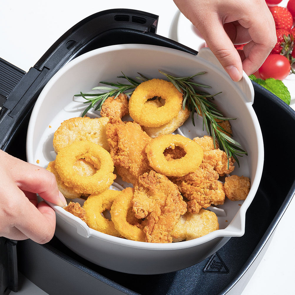 بطانة سيليكون منزلية لقلاية ال - مراجعة Air Fryer وسعره