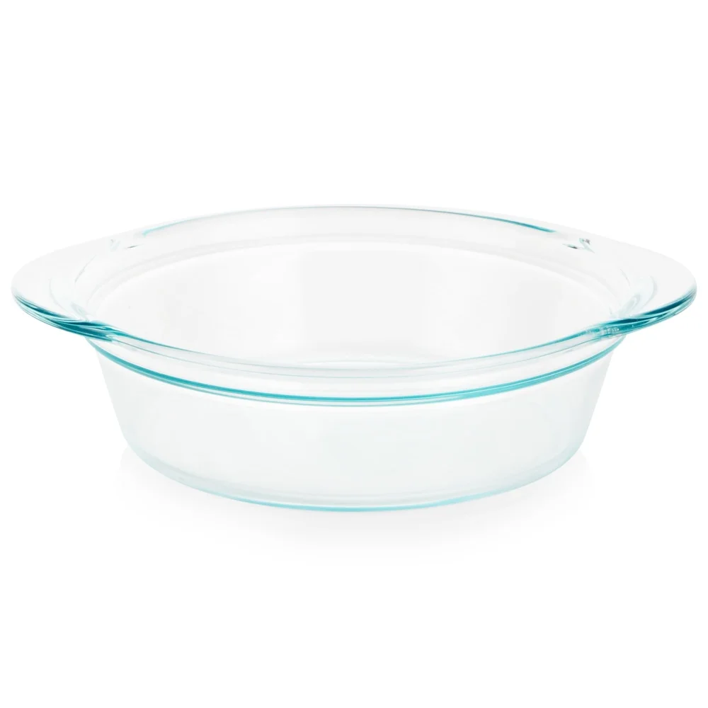 طبق خبز زجاجي مستدير عميق 9.5  - مراجعة Microwave Oven وسعره