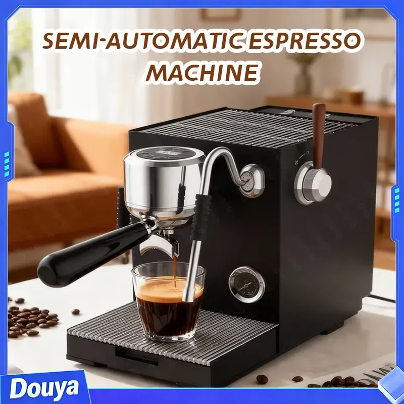 ماكينة إسبريسو شبه أوتوماتيكية - مراجعة Coffee Maker وسعره