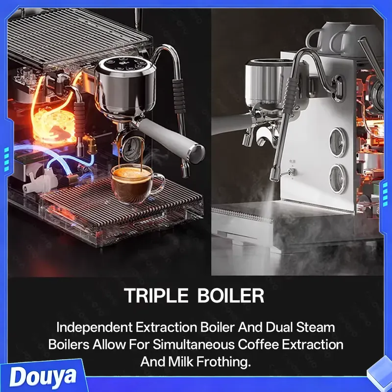 ماكينة إسبريسو شبه أوتوماتيكية - مراجعة Coffee Maker وسعره