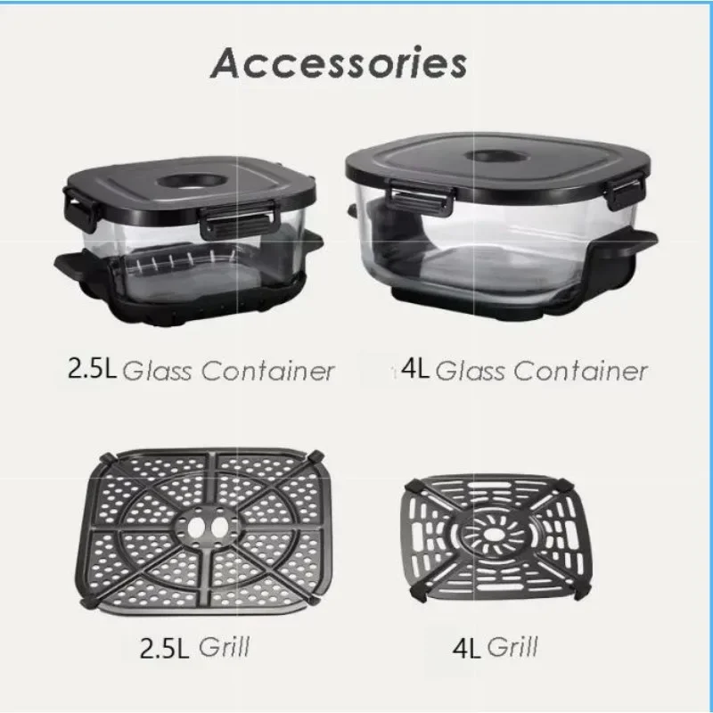 مقلاة هوائية محمولة 6 في 1 مع  - مراجعة Air Fryer وسعره
