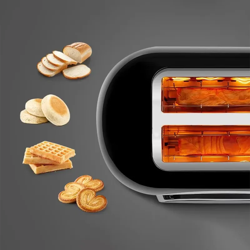 محمصة خبز ذكية بشاشة لمس لشريح - مراجعة Toaster وسعره