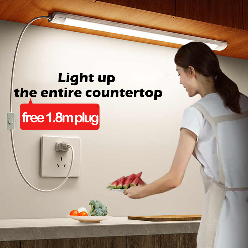 مصباح LED أنبوبي للمطبخ تحت ال - مراجعة Kitchen Appliances Cabinet وسعره